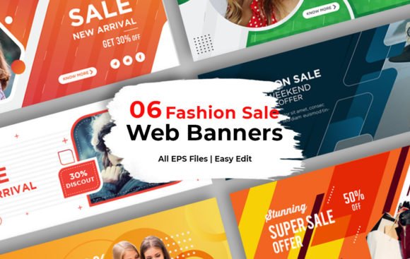 06 Fashion Sale Social Media Web Banner