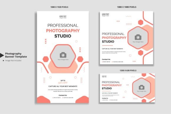 Abstract Photography Studio Banner: A Practical Asset for Visual Branding