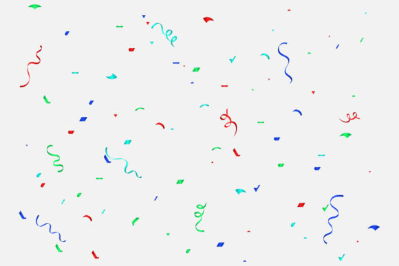 Colorful Carnival Confetti Background: Elevating Your Designs with Festive Vector Art