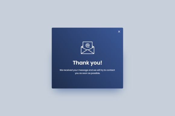 Conformation Lightbox for Adobe XD