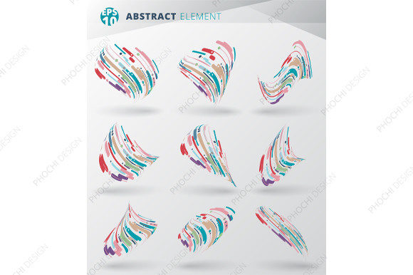 Elevating Digital Aesthetics with Modern Abstract Line Art