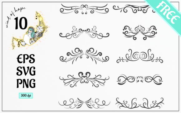 Enhancing Design Projects with the Versatility of a Calligraphic Swirl Line Element