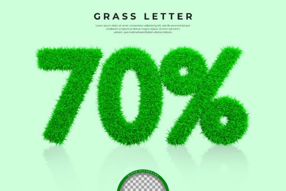 Evaluating Green Grass 3D Text Render Templates for Design Efficiency