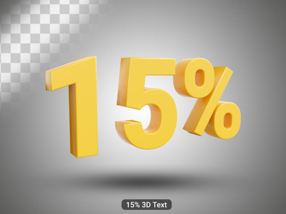 Mastering 15 Percent in 3D Text Design