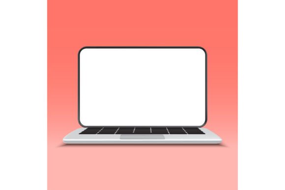 Mastering the 3D Laptop with Empty White Screen Concept for Professional Mockups