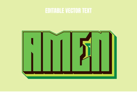 Mastering the Amen Editable Vector Text Effect for Professional Design Workflows