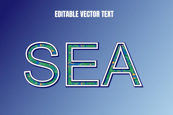 Mastering the Sea Editable Text Effect for Modern Digital Design