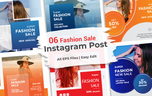 Maximizing Retail Engagement with 06 Fashion Sale Social Media Post Design Templates