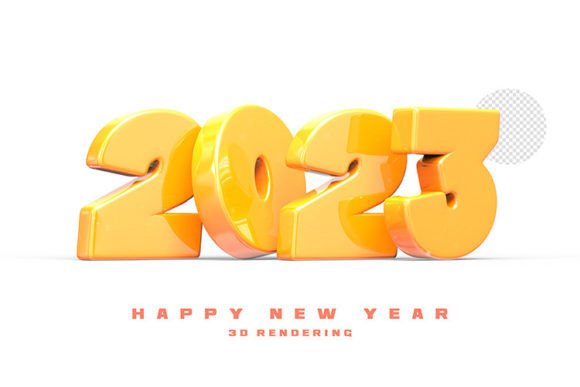 Maximizing Visual Impact with the Happy New Year 2023 Banner 3d Render – P