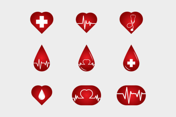 Medical Red Icon Vector Set Element: A Comprehensive Guide for Designers